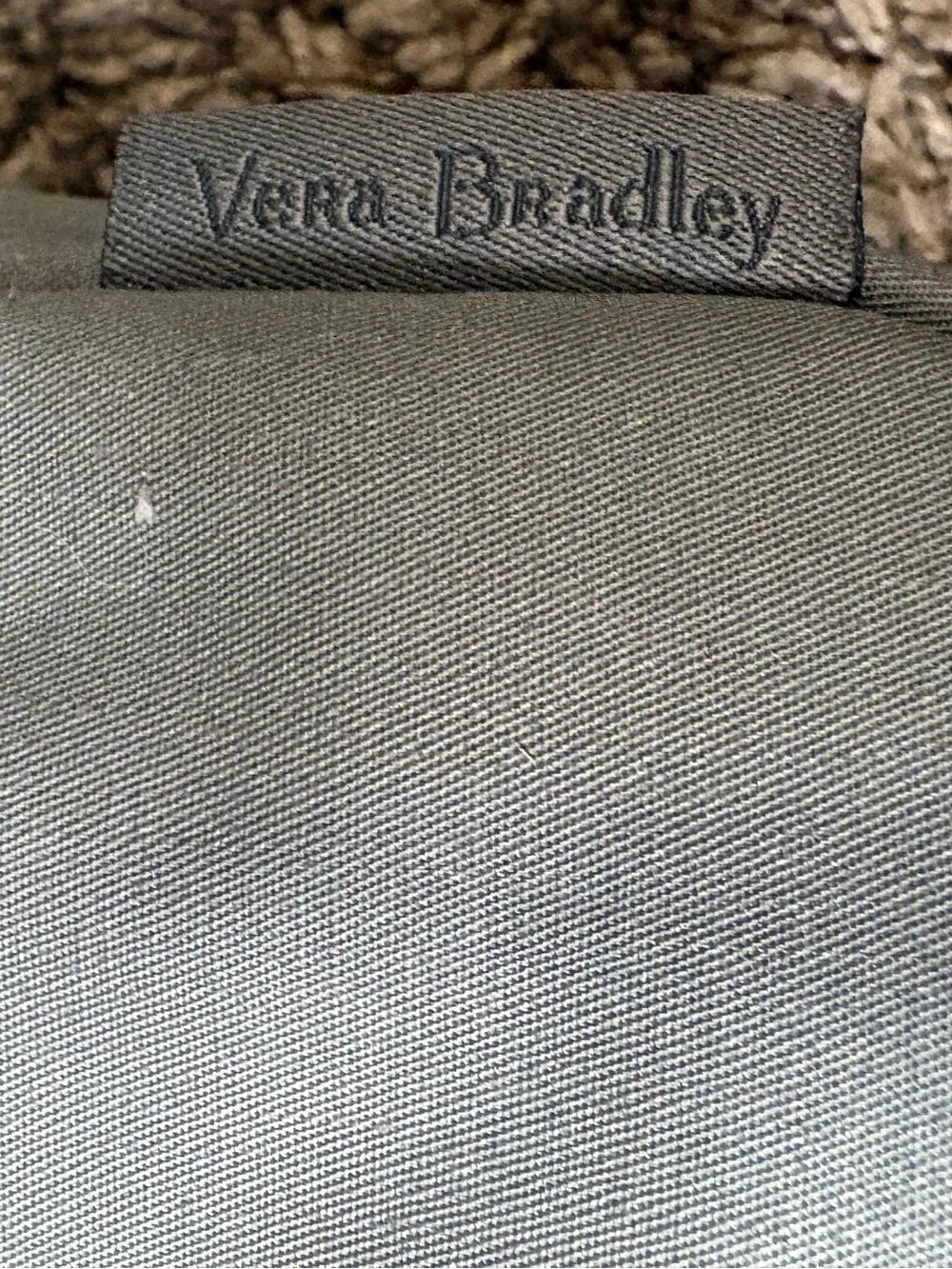 Vera Bradley Light Gray Crossbody Organizer - Picture 2 of 6